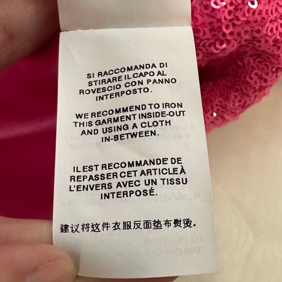 Dolce & Gabbana Hot Pink Sequined Blazer size IT 36 seen on Lisa from Vanderpump - Picture 13 of 16